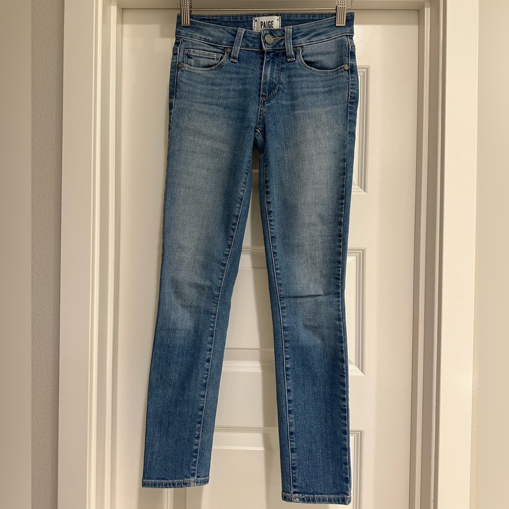 Paige Skinny low rise Jeans
